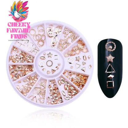 nail parts nail art glitter rhinestone Crystal gems jewelry Bead Manicure decoration accessories nail supplies for professionals Cheeky Fantail Finds
