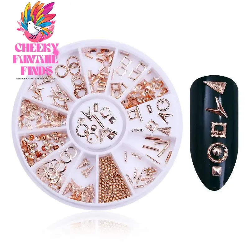 nail parts nail art glitter rhinestone Crystal gems jewelry Bead Manicure decoration accessories nail supplies for professionals Cheeky Fantail Finds