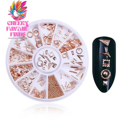 nail parts nail art glitter rhinestone Crystal gems jewelry Bead Manicure decoration accessories nail supplies for professionals Cheeky Fantail Finds