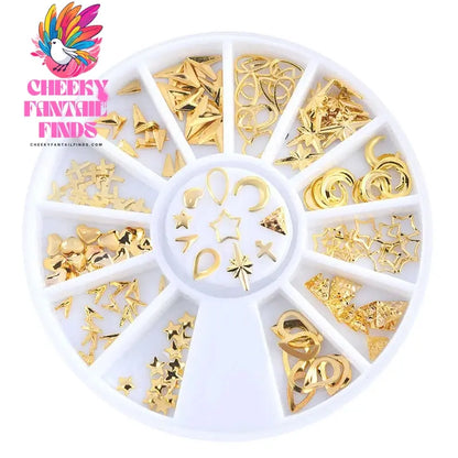 nail parts nail art glitter rhinestone Crystal gems jewelry Bead Manicure decoration accessories nail supplies for professionals Cheeky Fantail Finds